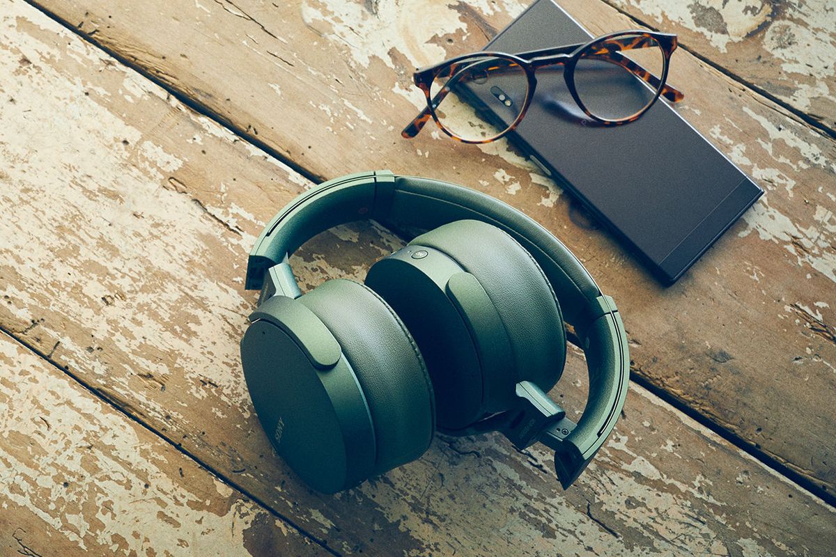 تهران اسپیکر - هدفون بلوتوث دار سونی Sony MDR-XB950N1 Extra Bass Green