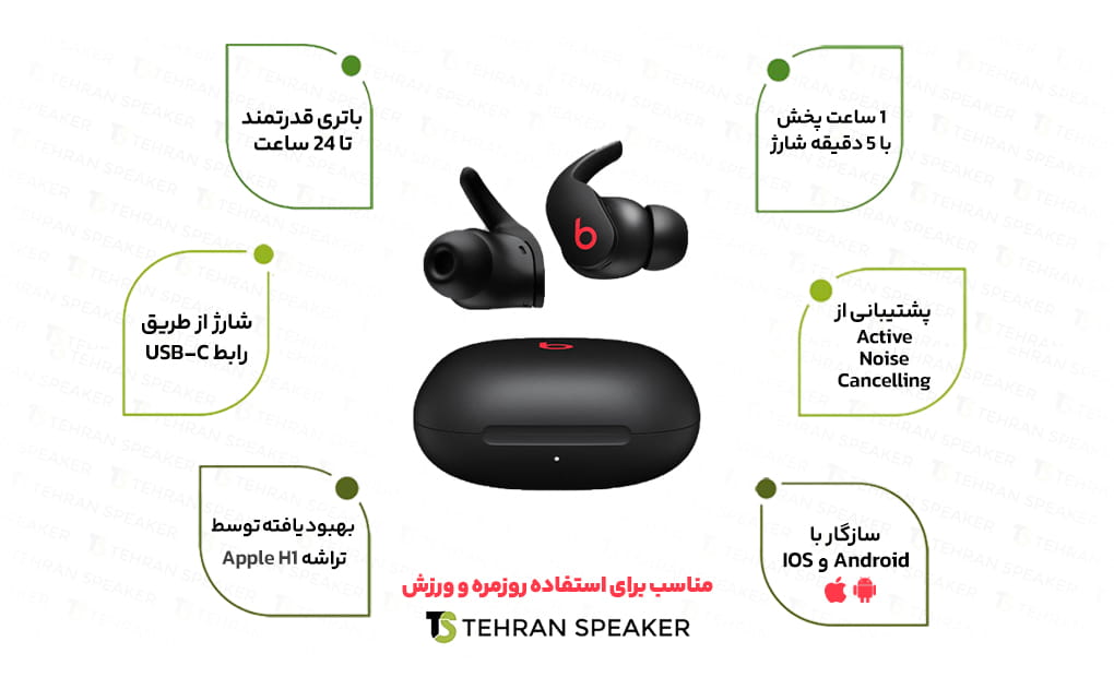 هدفون بیتس فیت پرو | Beats Fit Pro