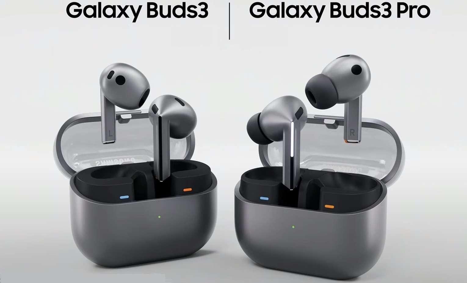 مقایسه سامسونگ گلکسی Buds3 Pro و Galaxy Buds3