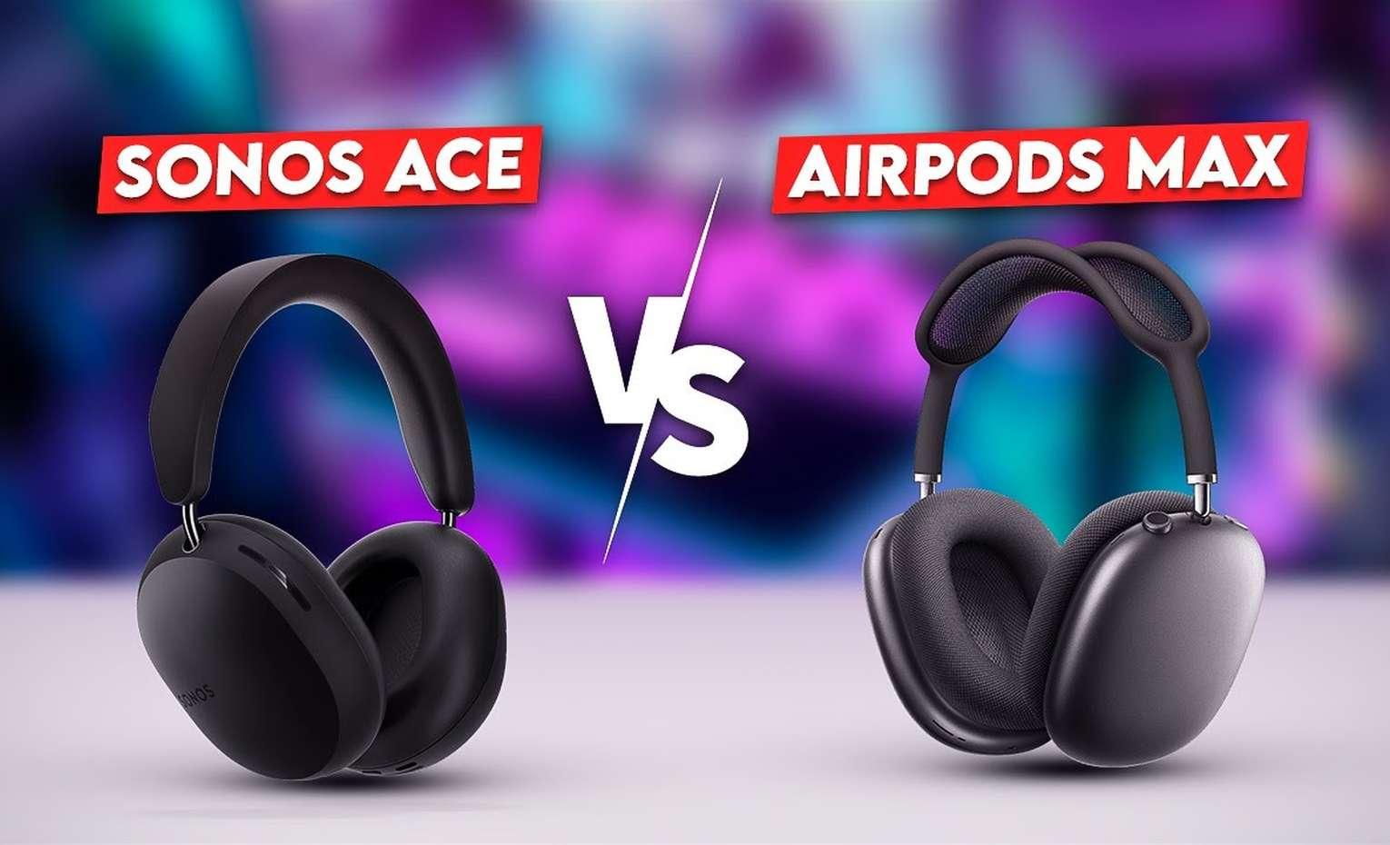 مقایسه هدفون Sonos Ace با اپل AirPods Max