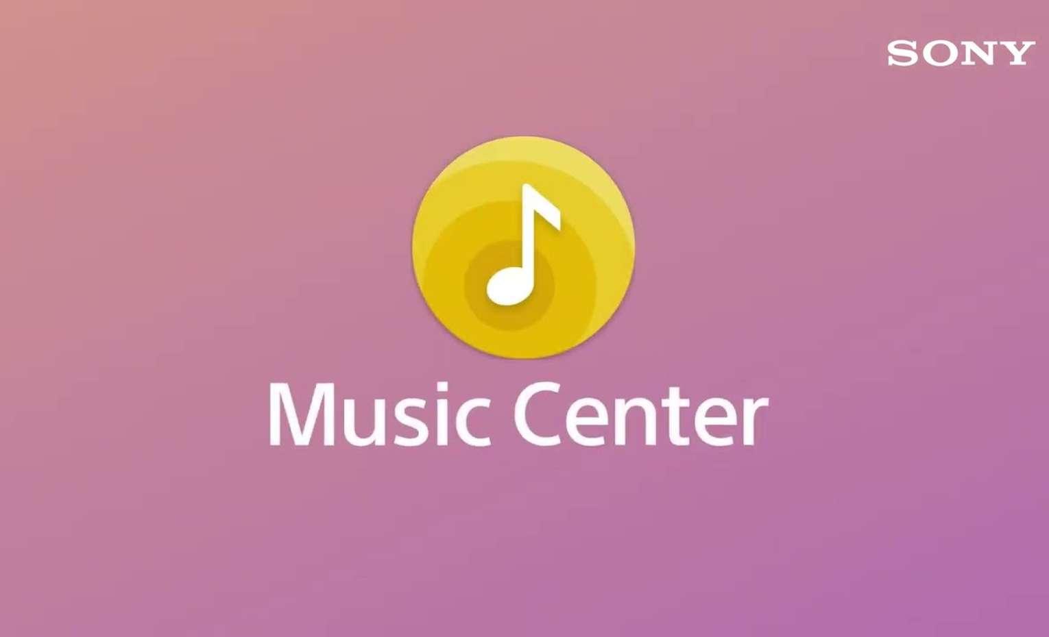 اپلیکیشن Sony Music Center